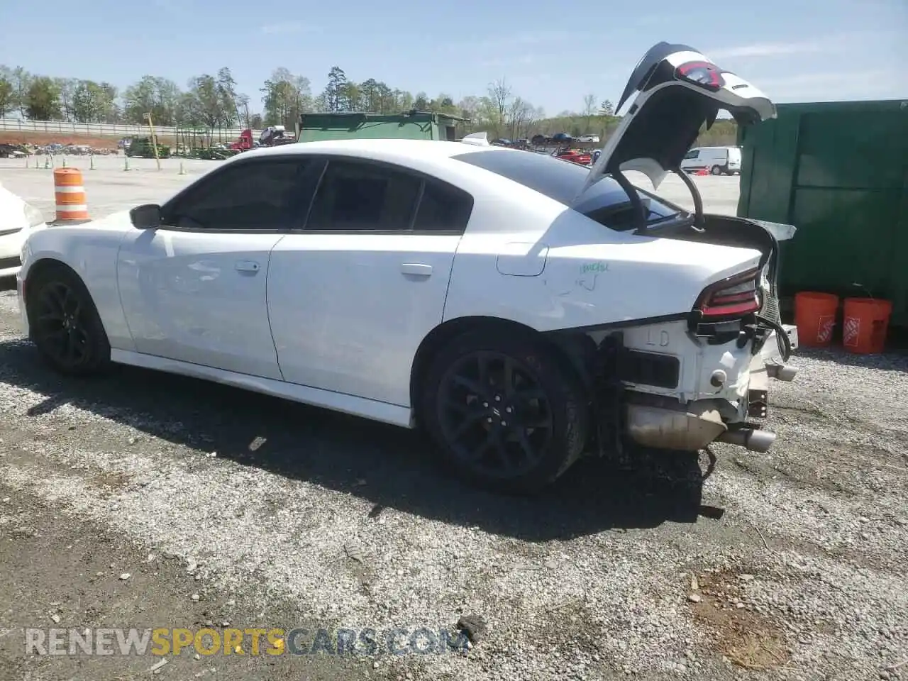 2 Photograph of a damaged car 2C3CDXHG9PH547628 DODGE CHARGER 2023
