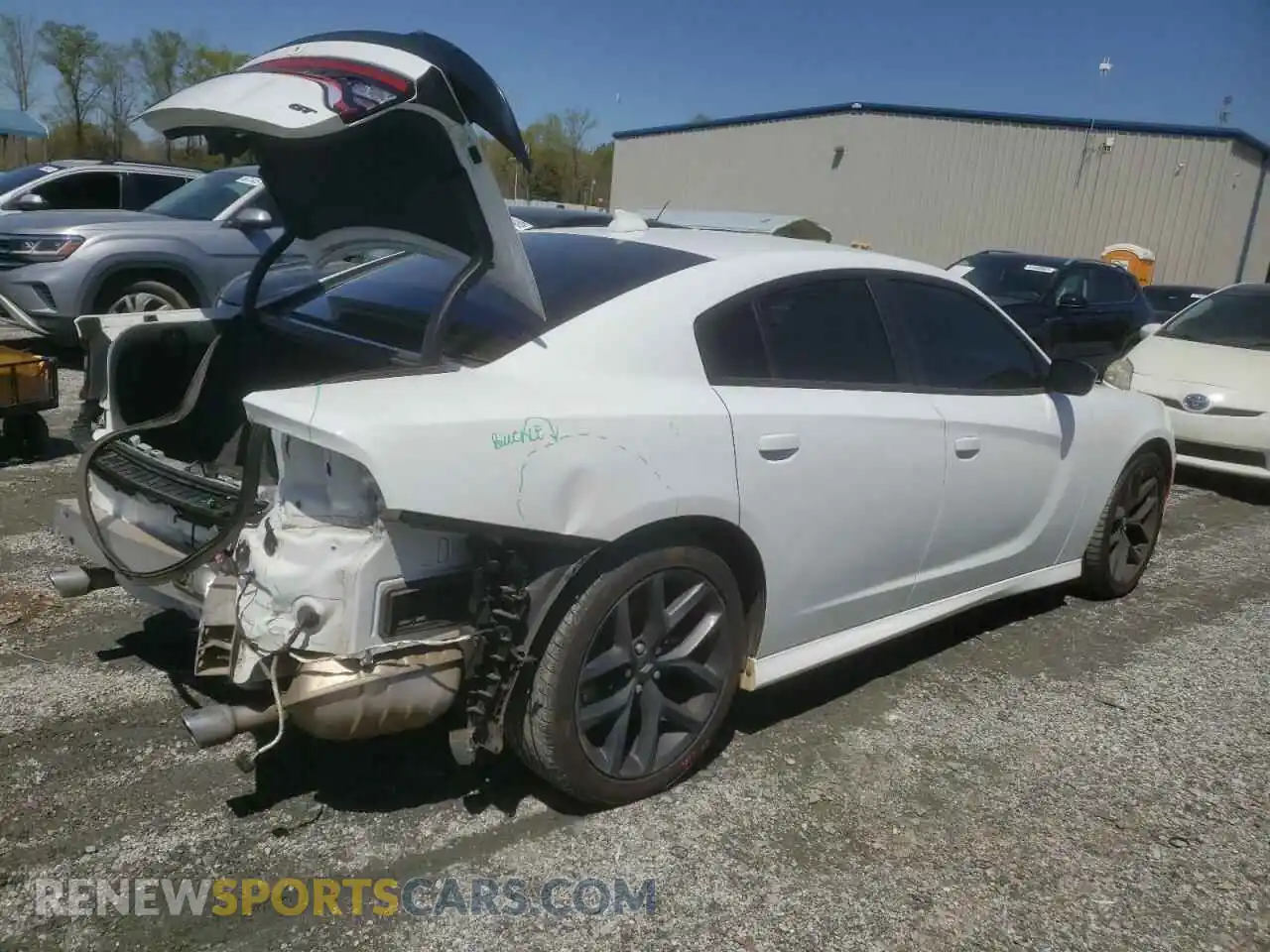 3 Photograph of a damaged car 2C3CDXHG9PH547628 DODGE CHARGER 2023