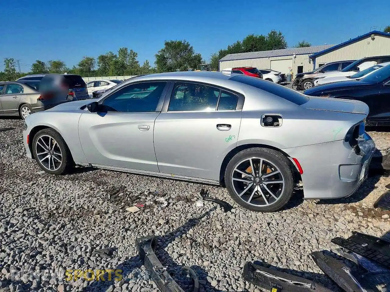 2 Photograph of a damaged car 2C3CDXHG9PH579866 DODGE CHARGER 2023
