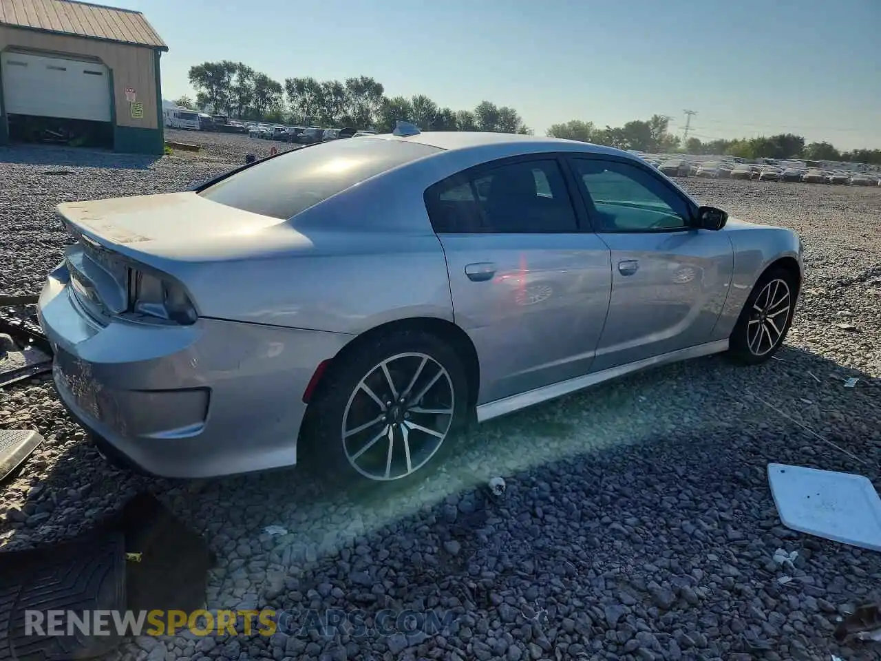 3 Photograph of a damaged car 2C3CDXHG9PH579866 DODGE CHARGER 2023