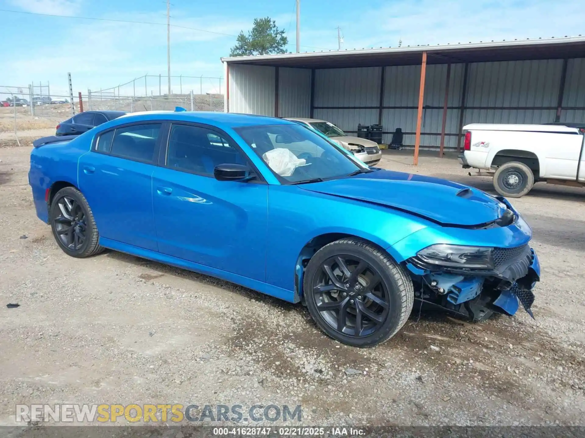 1 Photograph of a damaged car 2C3CDXHG9PH583447 DODGE CHARGER 2023