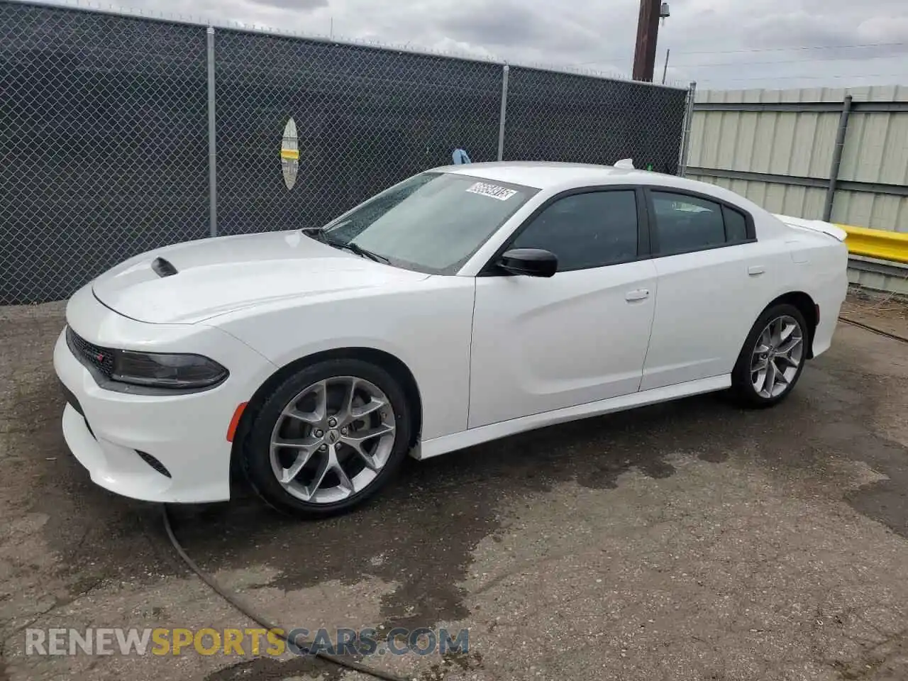 1 Photograph of a damaged car 2C3CDXHG9PH597851 DODGE CHARGER 2023
