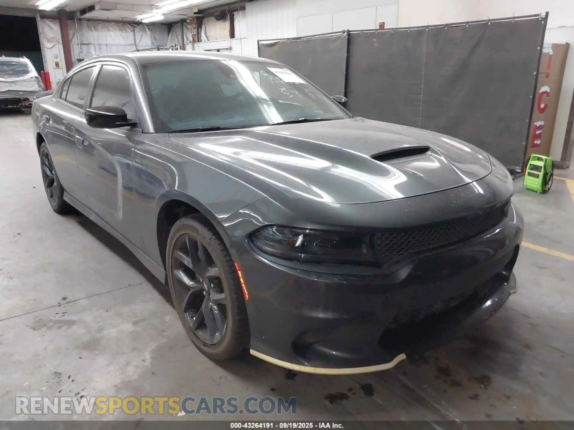 1 Photograph of a damaged car 2C3CDXHG9PH627138 DODGE CHARGER 2023