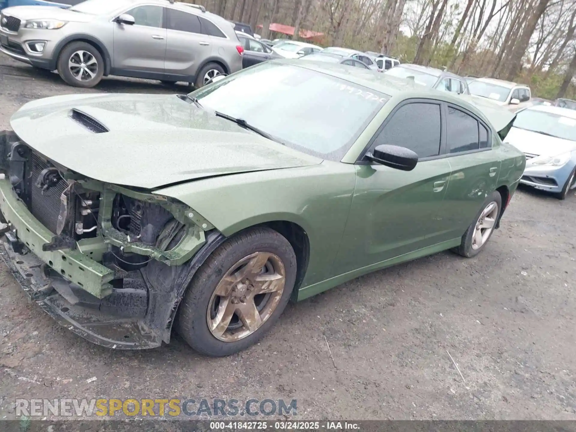2 Photograph of a damaged car 2C3CDXHGXPH512905 DODGE CHARGER 2023