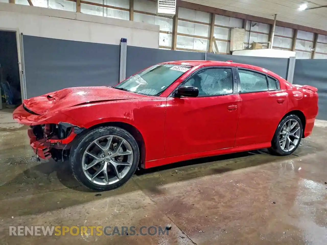 1 Photograph of a damaged car 2C3CDXHGXPH566169 DODGE CHARGER 2023