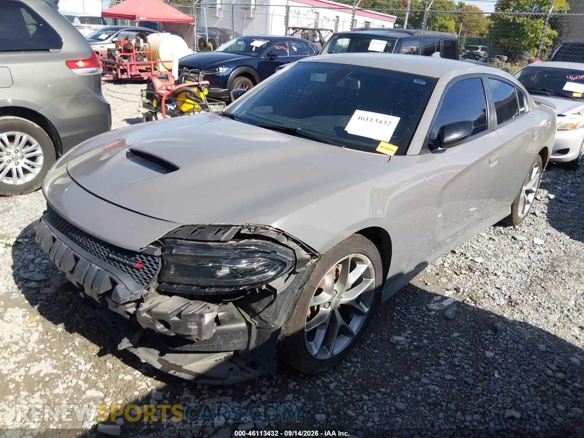 2 Photograph of a damaged car 2C3CDXHGXPH583179 DODGE CHARGER 2023