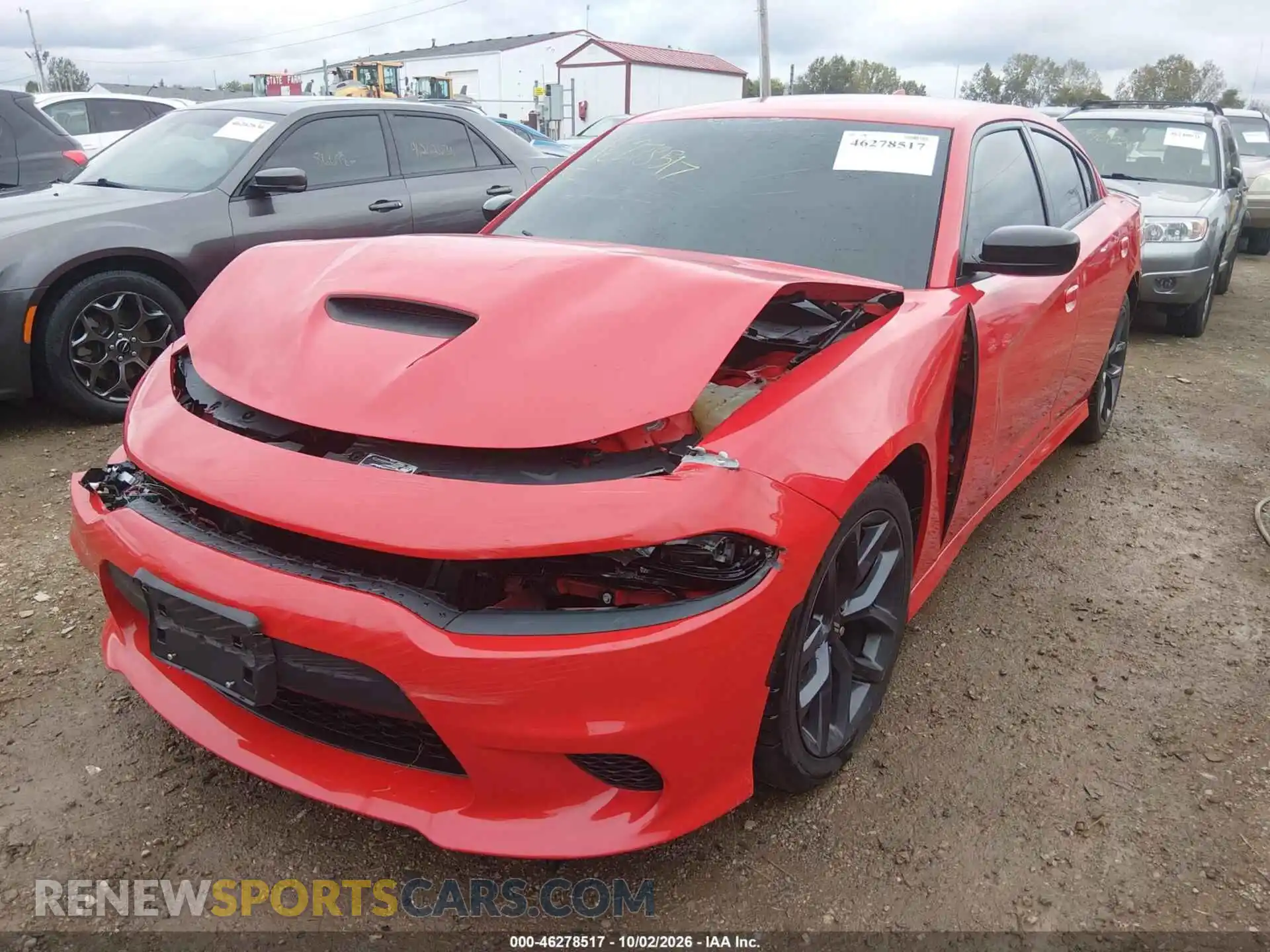 2 Фотография поврежденного автомобиля 2C3CDXHGXPH603494 DODGE CHARGER 2023