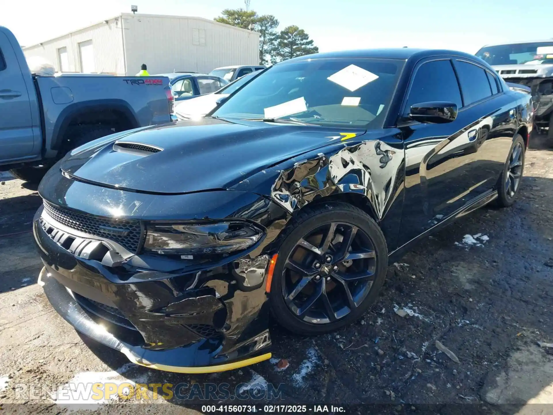 2 Photograph of a damaged car 2C3CDXHGXPH653070 DODGE CHARGER 2023