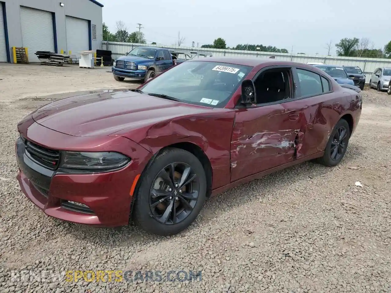 1 Photograph of a damaged car 2C3CDXJG0PH552940 DODGE CHARGER 2023