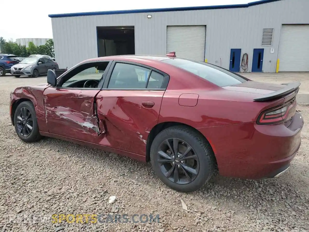 2 Photograph of a damaged car 2C3CDXJG0PH552940 DODGE CHARGER 2023