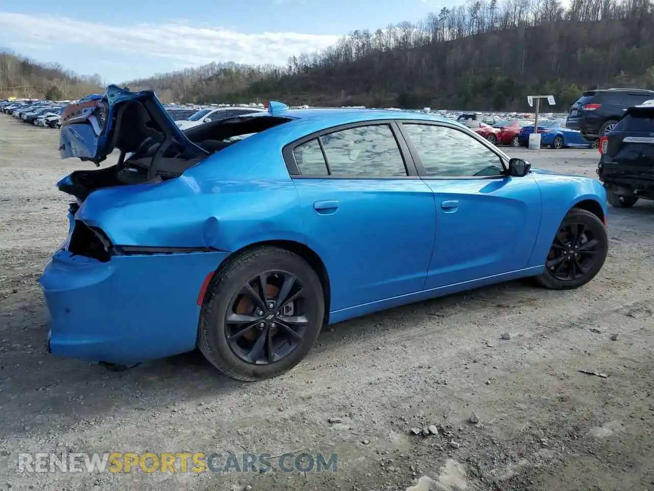 3 Photograph of a damaged car 2C3CDXJG0PH624011 DODGE CHARGER 2023