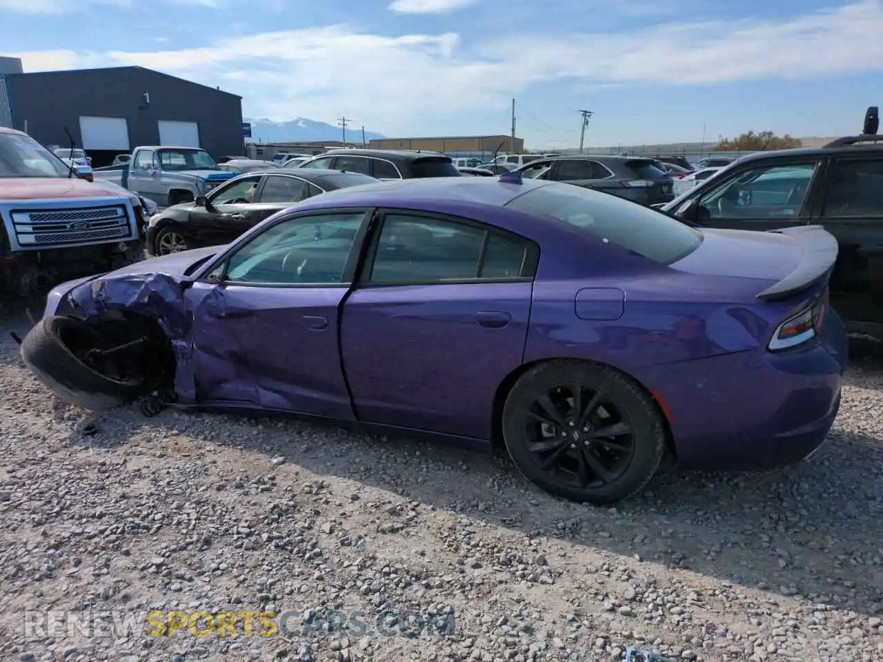 2 Photograph of a damaged car 2C3CDXJG0PH657526 DODGE CHARGER 2023