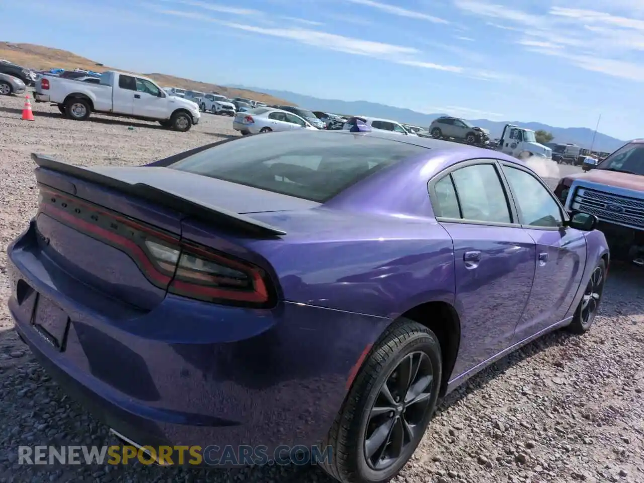3 Photograph of a damaged car 2C3CDXJG0PH657526 DODGE CHARGER 2023