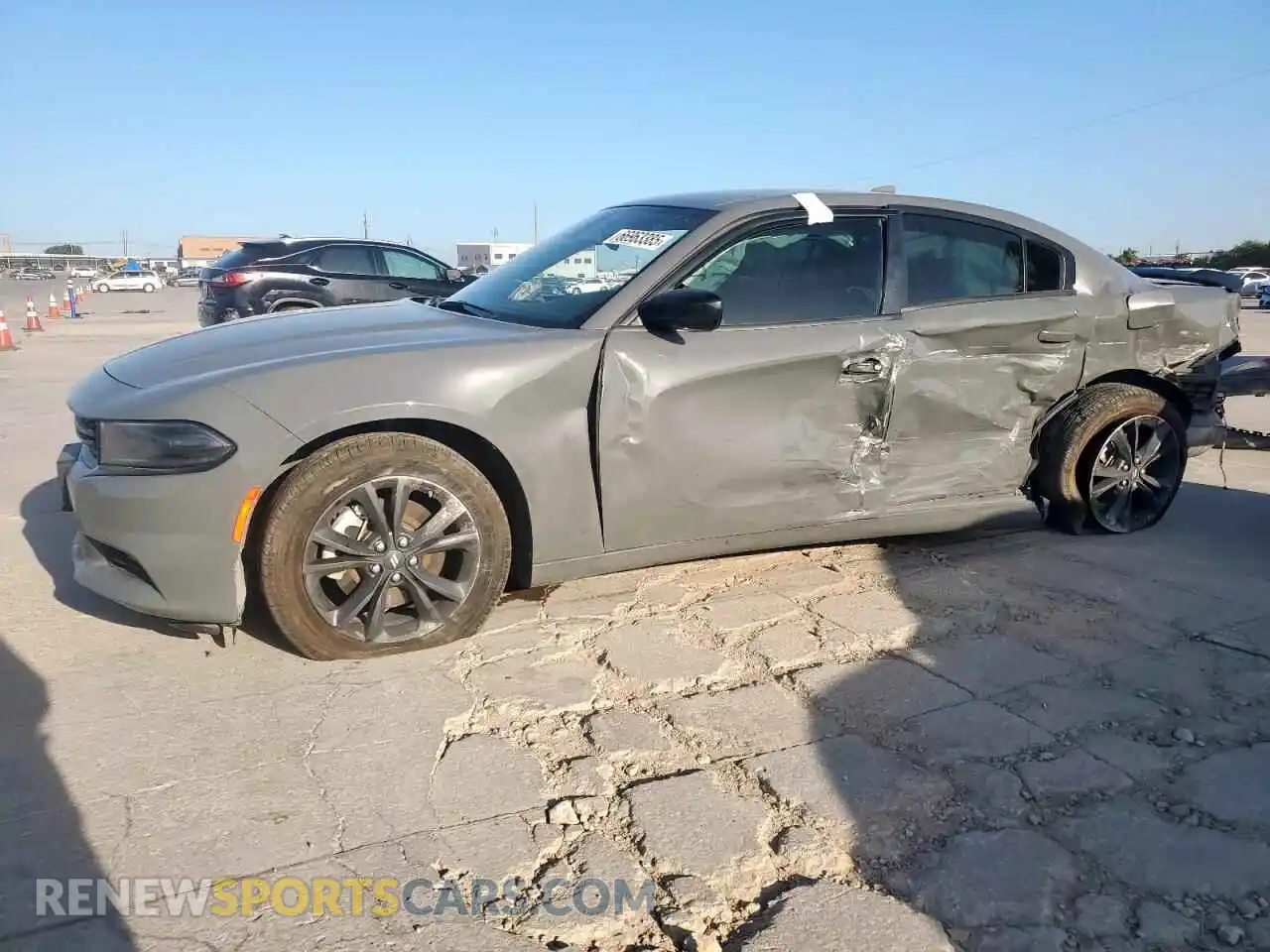 1 Photograph of a damaged car 2C3CDXJG0PH676433 DODGE CHARGER 2023