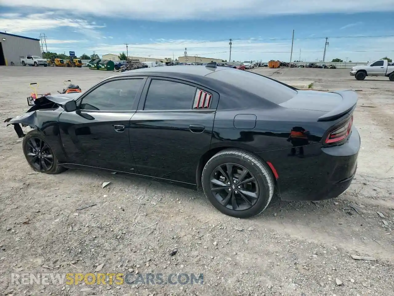 2 Photograph of a damaged car 2C3CDXJG1PH517243 DODGE CHARGER 2023