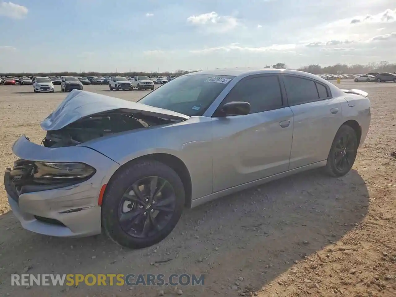 1 Photograph of a damaged car 2C3CDXJG2PH706113 DODGE CHARGER 2023