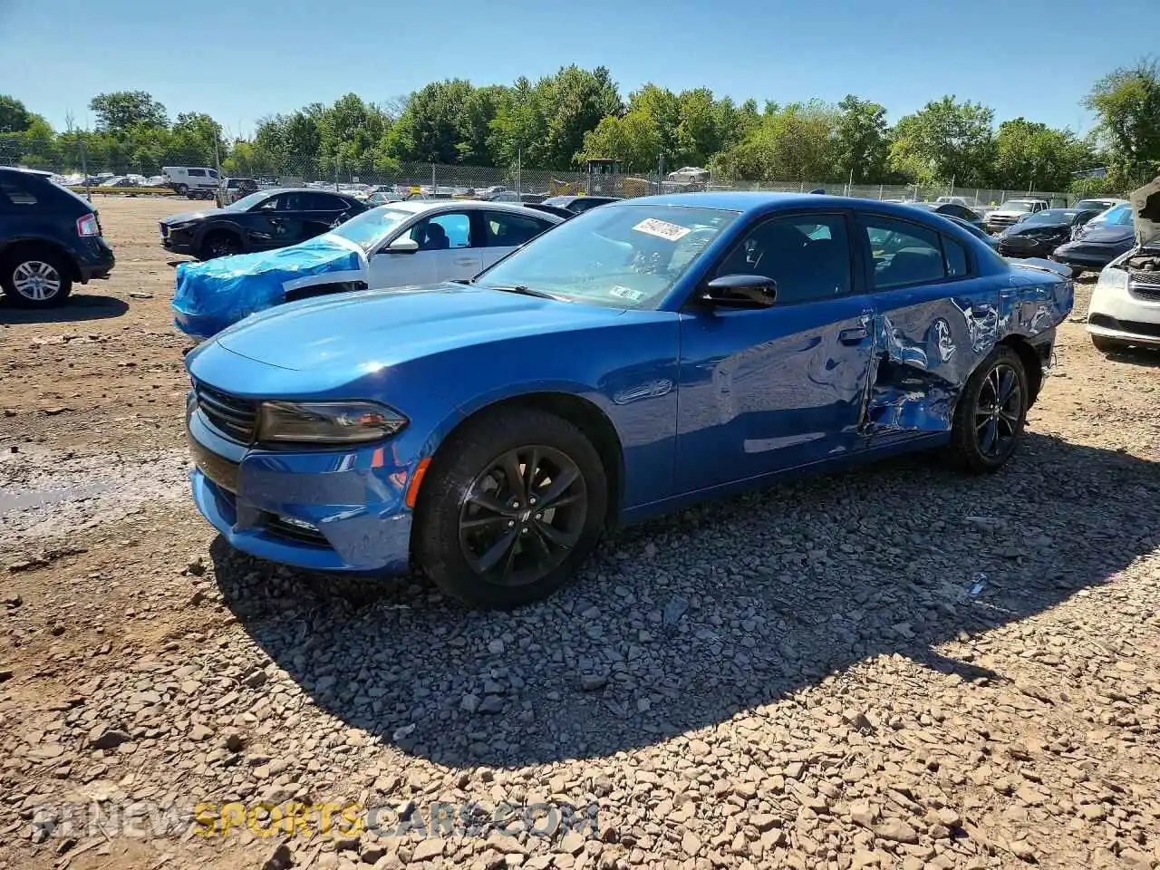 1 Фотография поврежденного автомобиля 2C3CDXJG3PH636878 DODGE CHARGER 2023