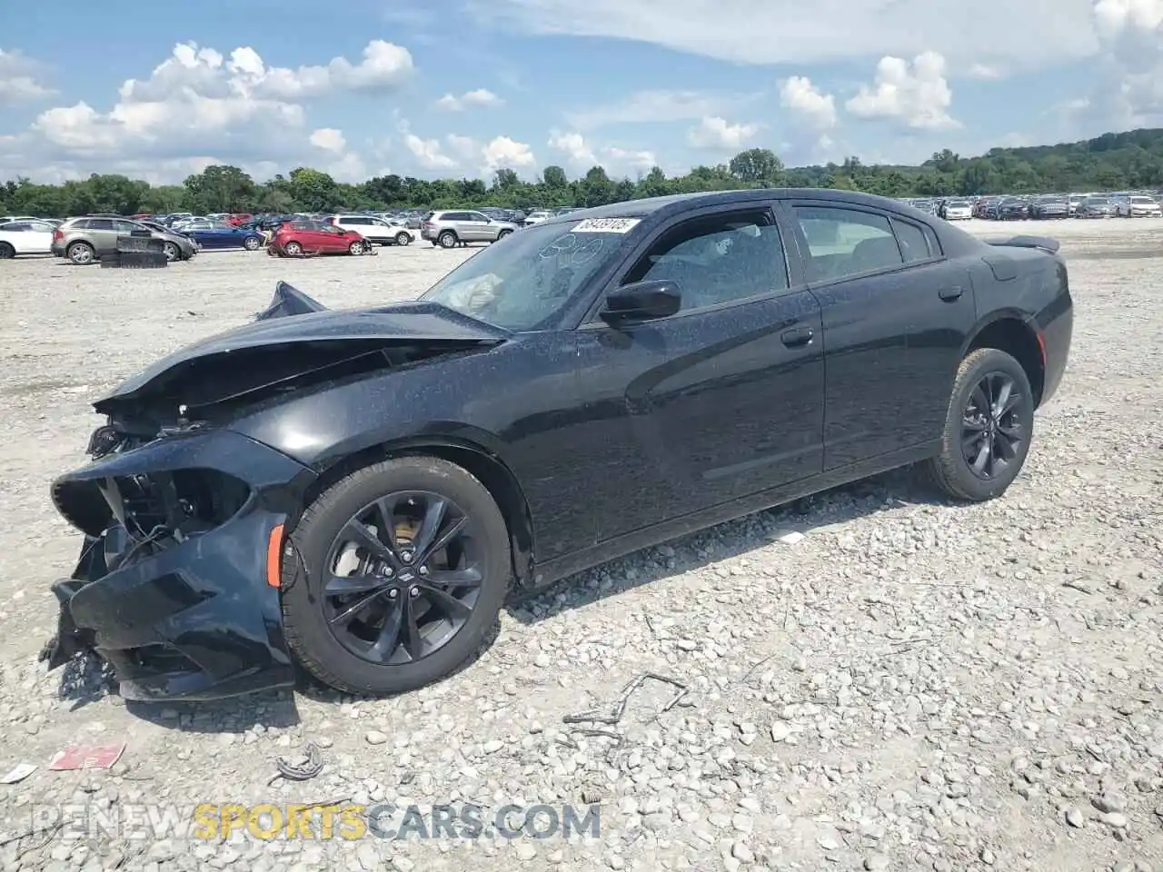 1 Photograph of a damaged car 2C3CDXJG3PH652286 DODGE CHARGER 2023
