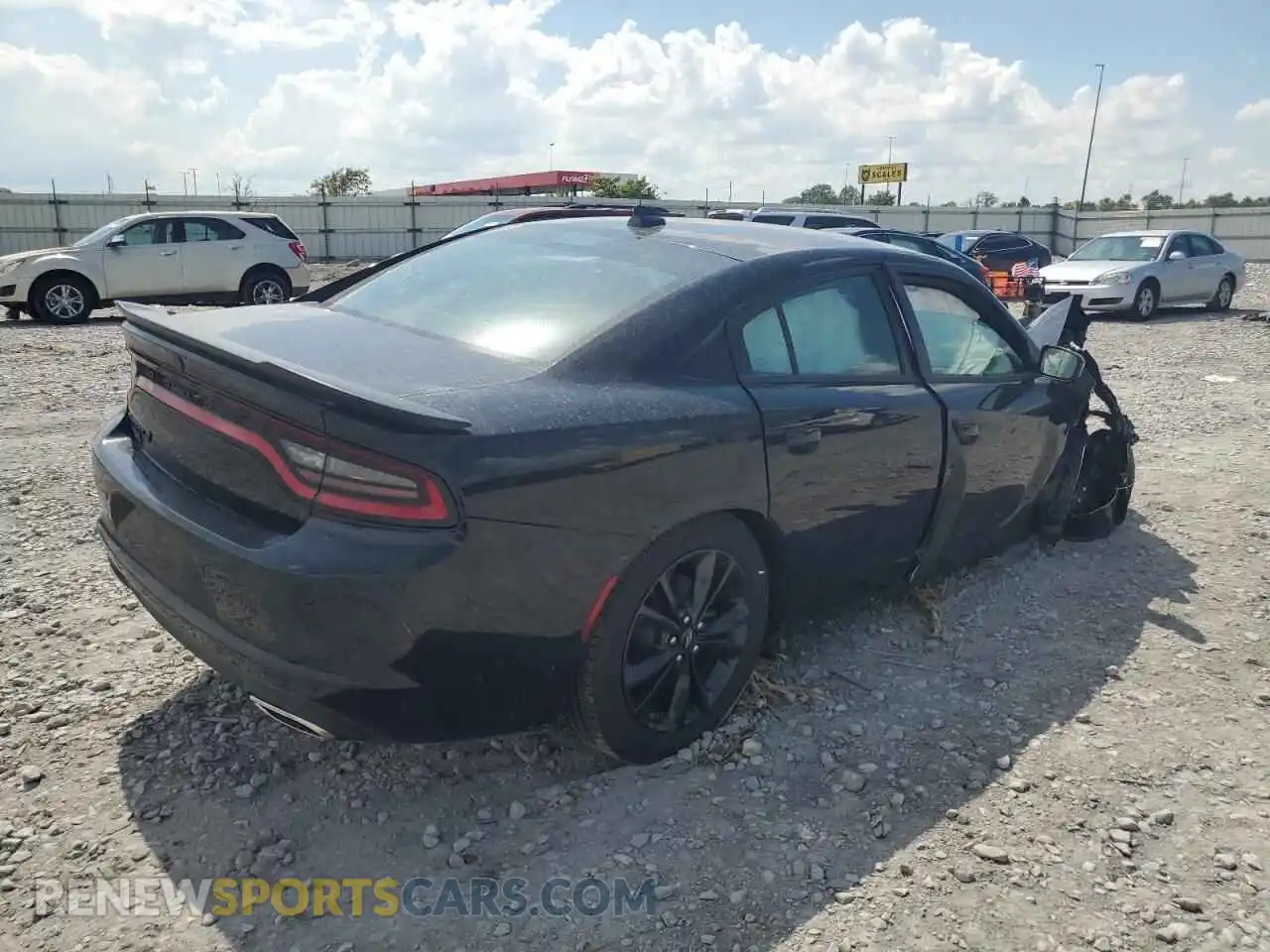 3 Photograph of a damaged car 2C3CDXJG3PH652286 DODGE CHARGER 2023