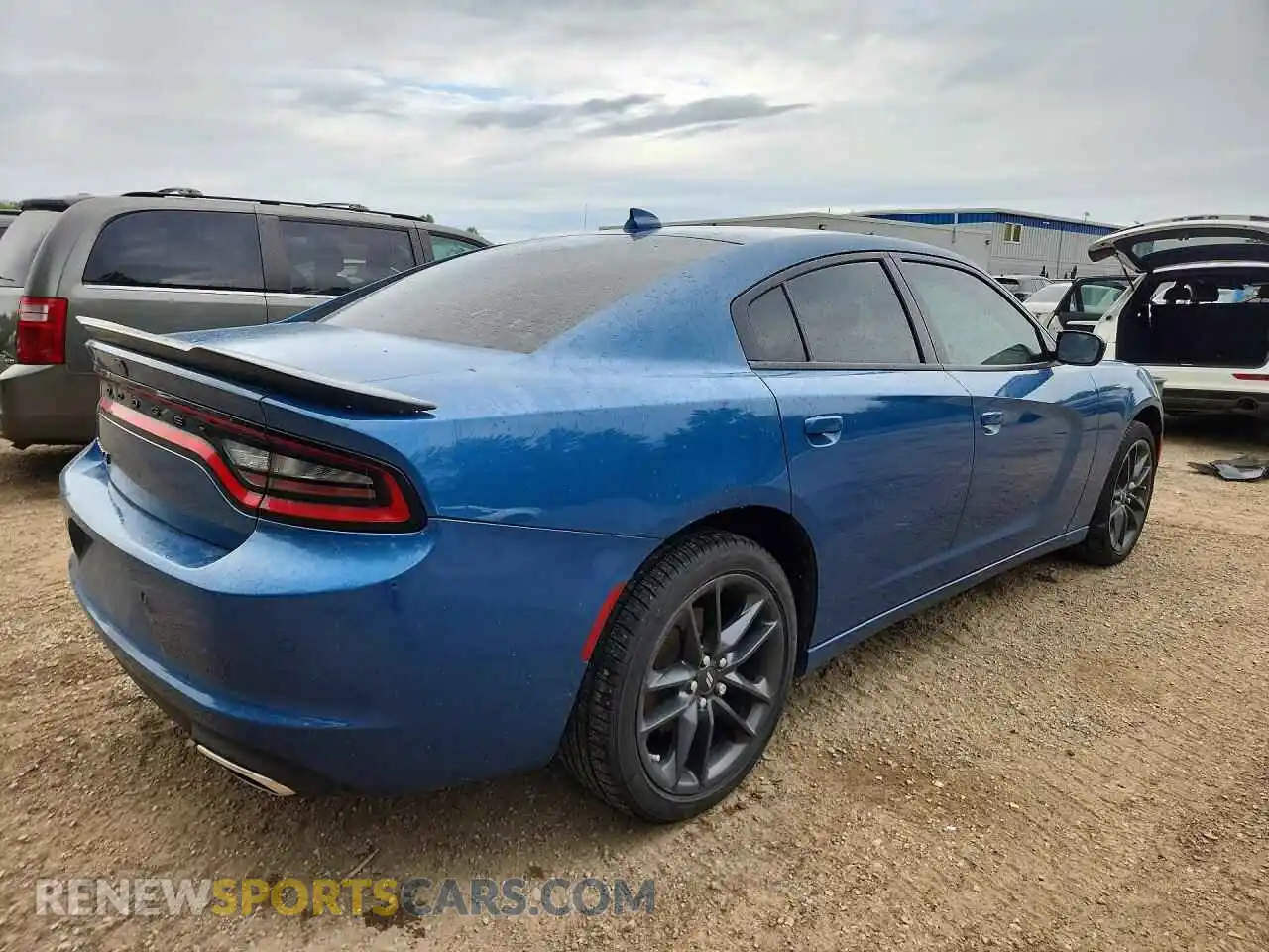 3 fotografías del automóvil dañado 2C3CDXJG3PH657214 DODGE CHARGER 2023