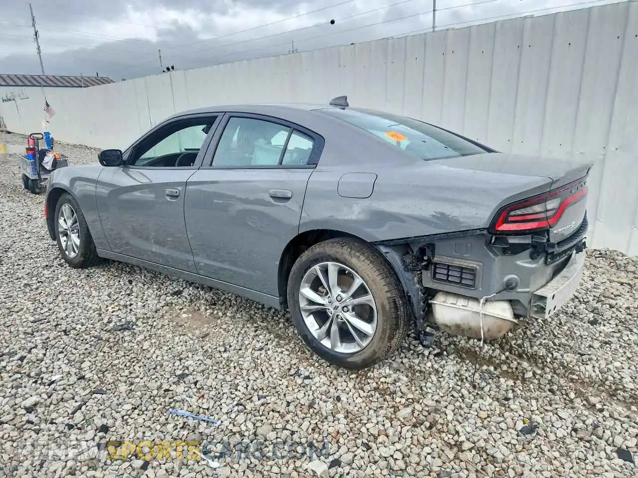 2 Photograph of a damaged car 2C3CDXJG4PH632757 DODGE CHARGER 2023