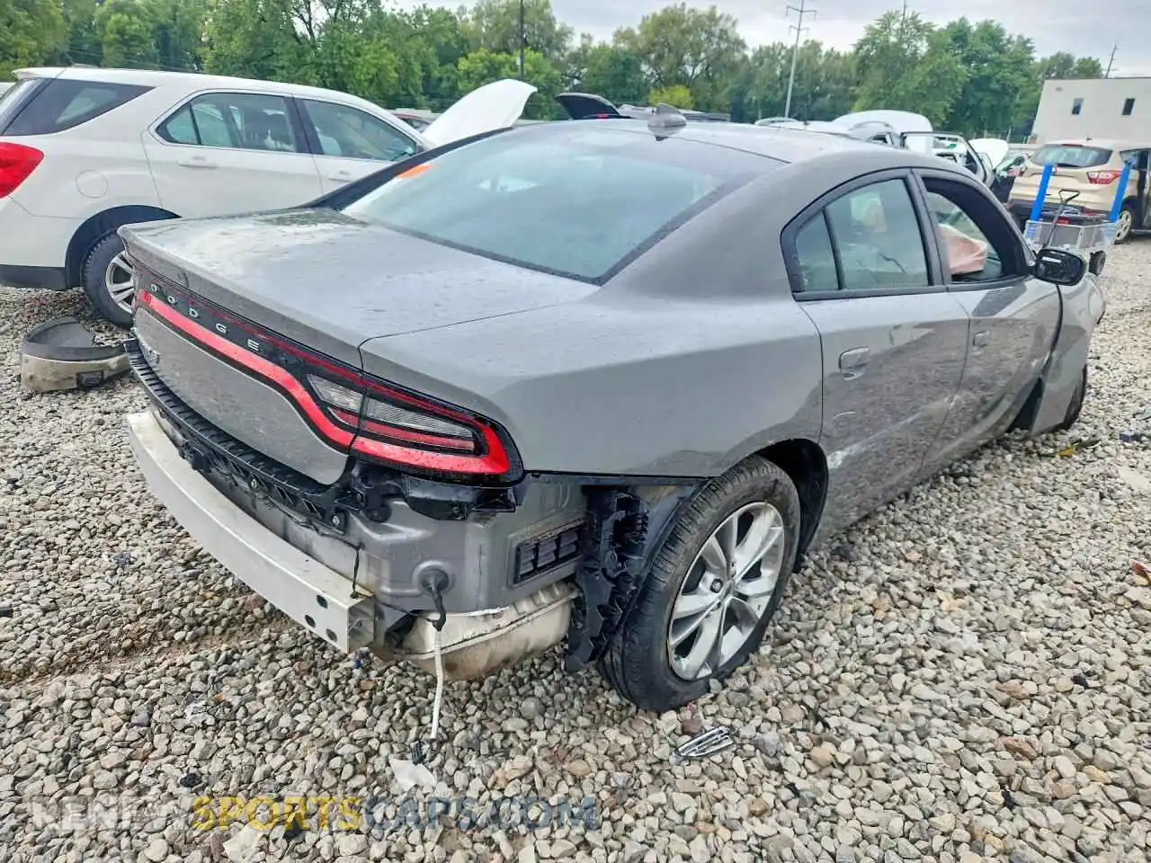 3 Photograph of a damaged car 2C3CDXJG4PH632757 DODGE CHARGER 2023