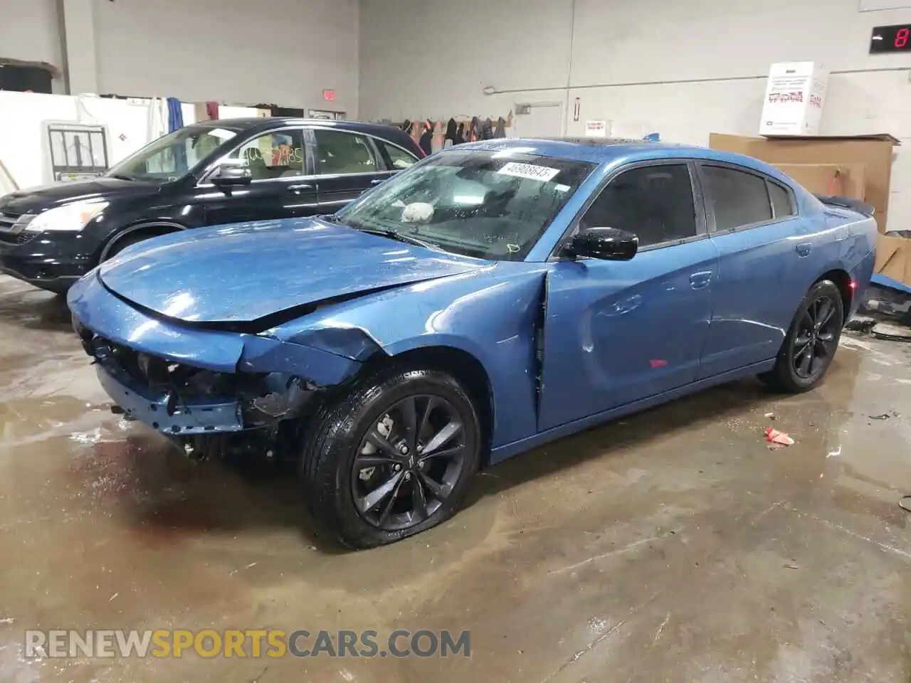 1 Photograph of a damaged car 2C3CDXJG4PH664754 DODGE CHARGER 2023
