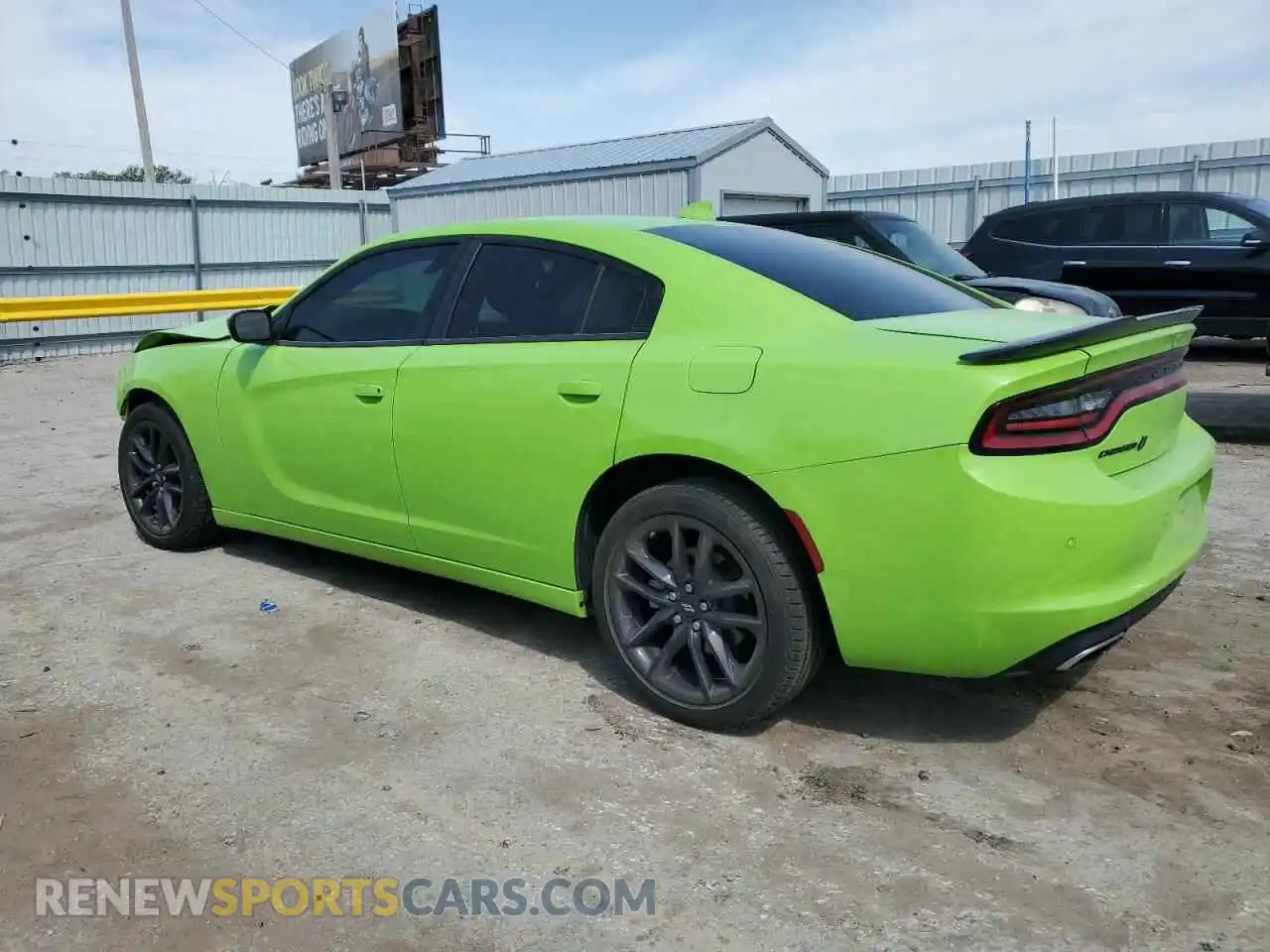 2 fotografías del automóvil dañado 2C3CDXJG6PH560878 DODGE CHARGER 2023