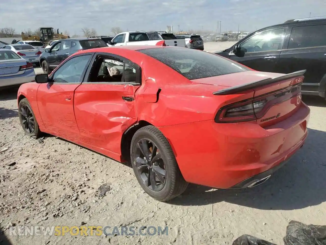 2 Photograph of a damaged car 2C3CDXJG7PH704924 DODGE CHARGER 2023