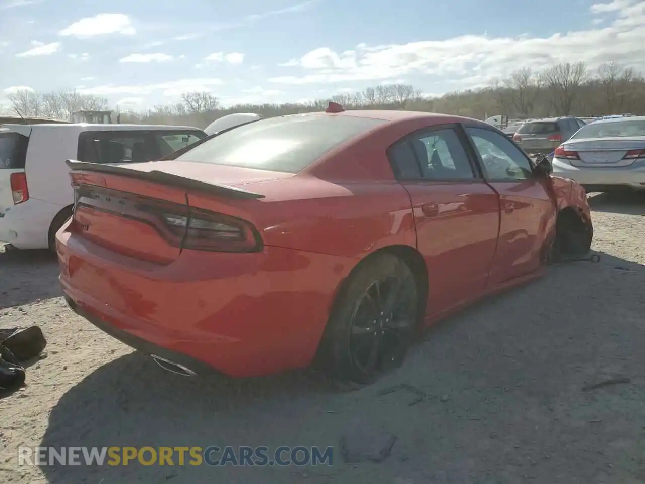 3 Photograph of a damaged car 2C3CDXJG7PH704924 DODGE CHARGER 2023