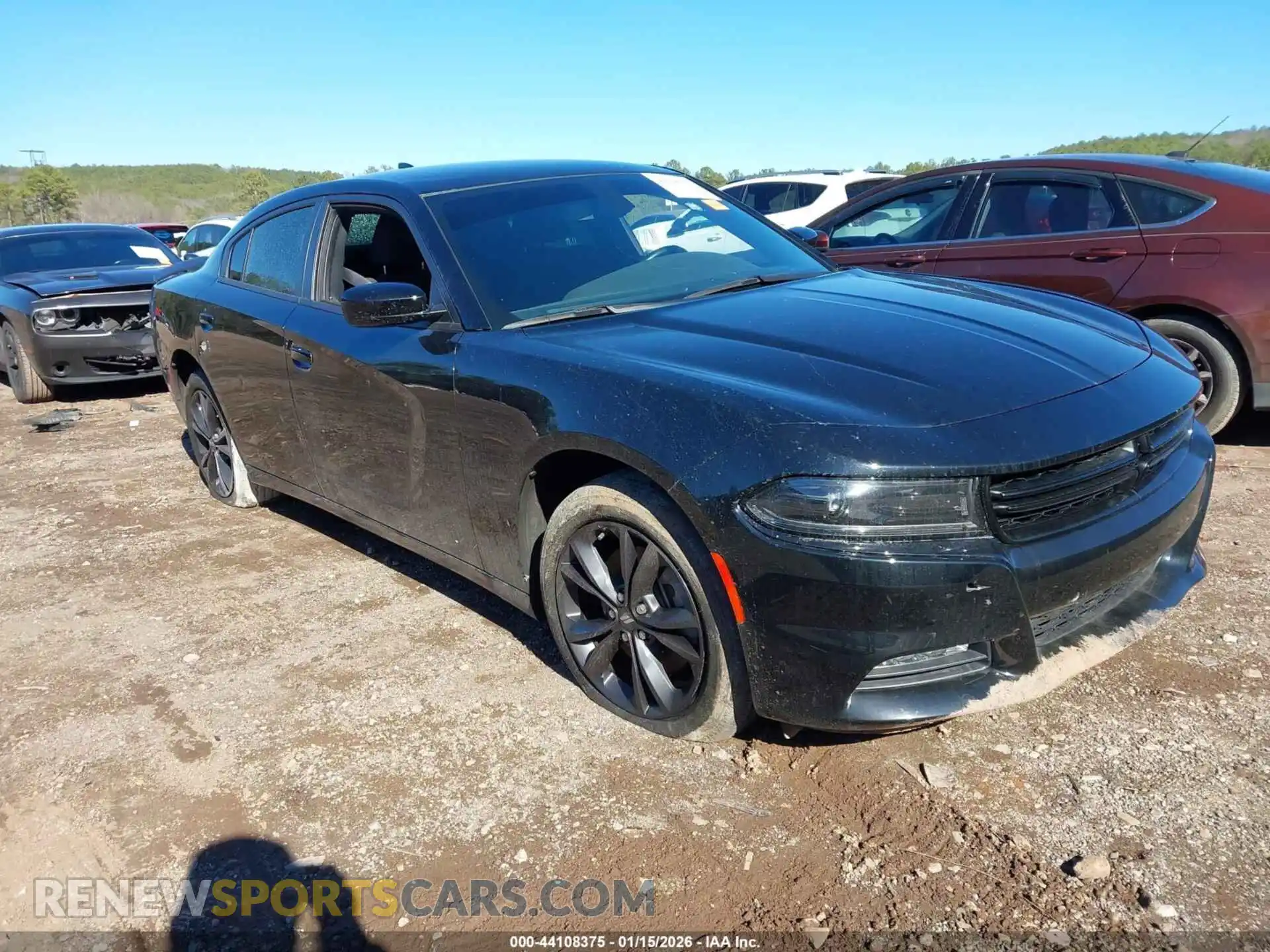 1 Photograph of a damaged car 2C3CDXJG9PH624105 DODGE CHARGER 2023