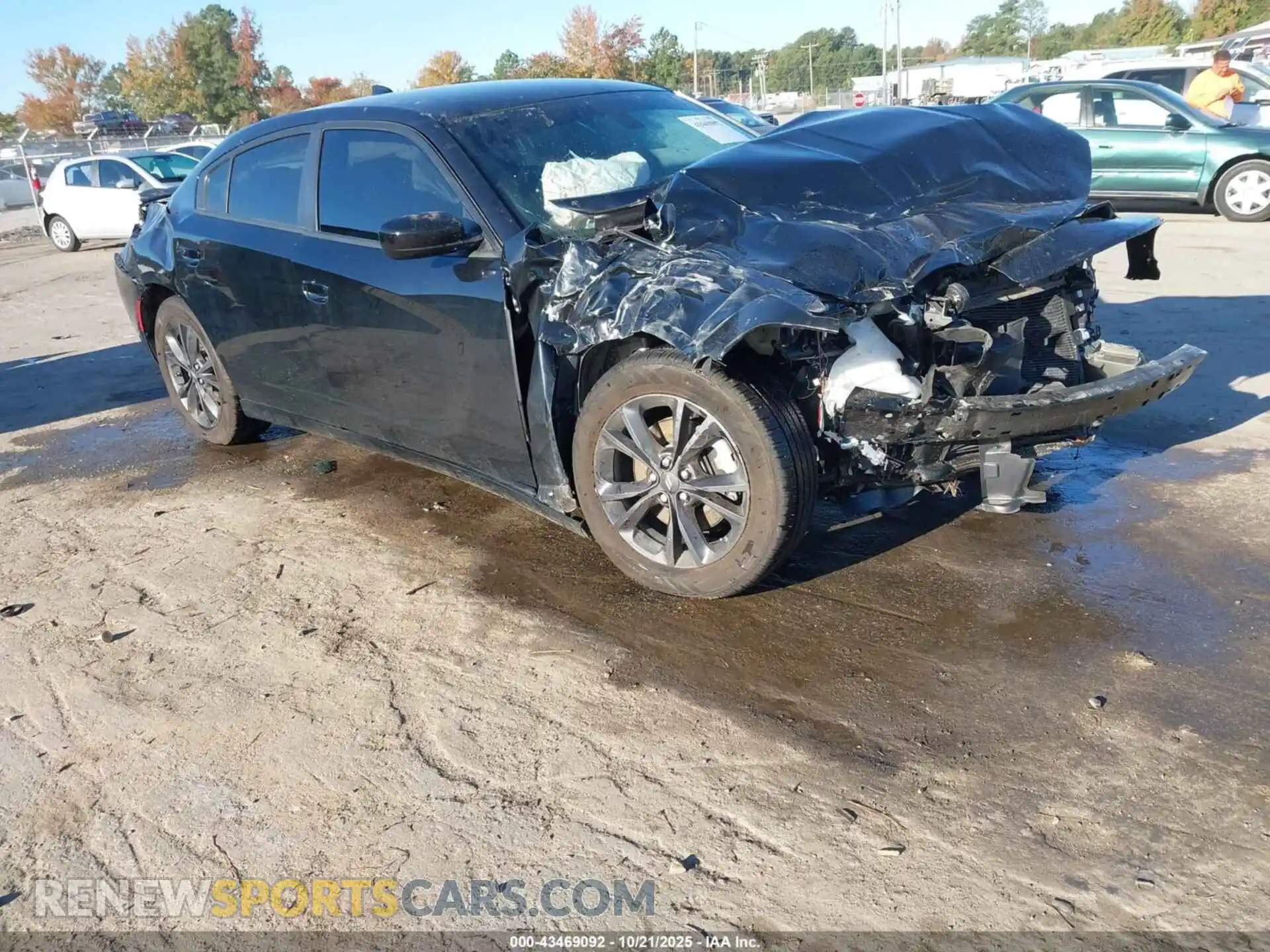 1 Photograph of a damaged car 2C3CDXJGXPH569471 DODGE CHARGER 2023