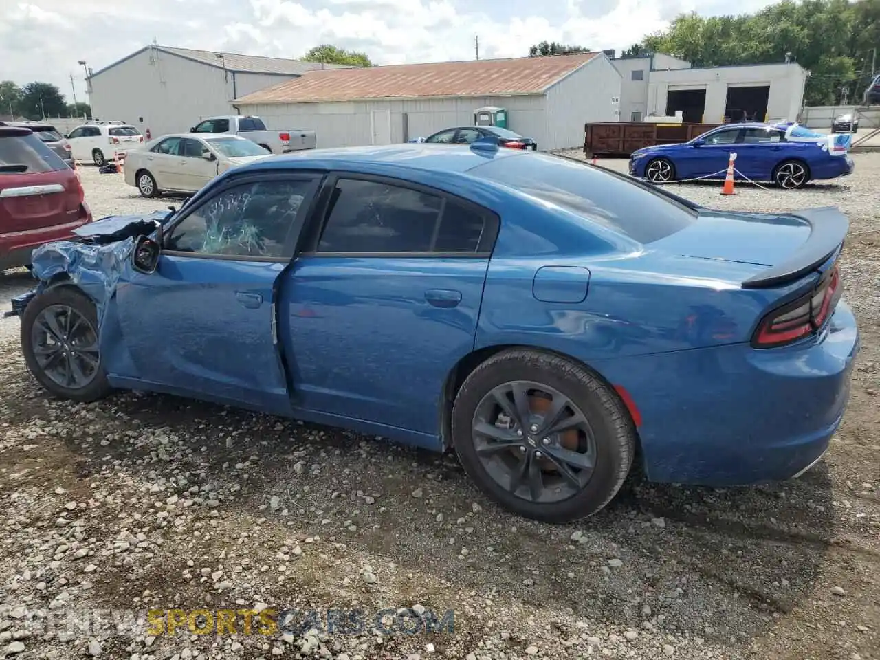 2 Photograph of a damaged car 2C3CDXJGXPH620208 DODGE CHARGER 2023