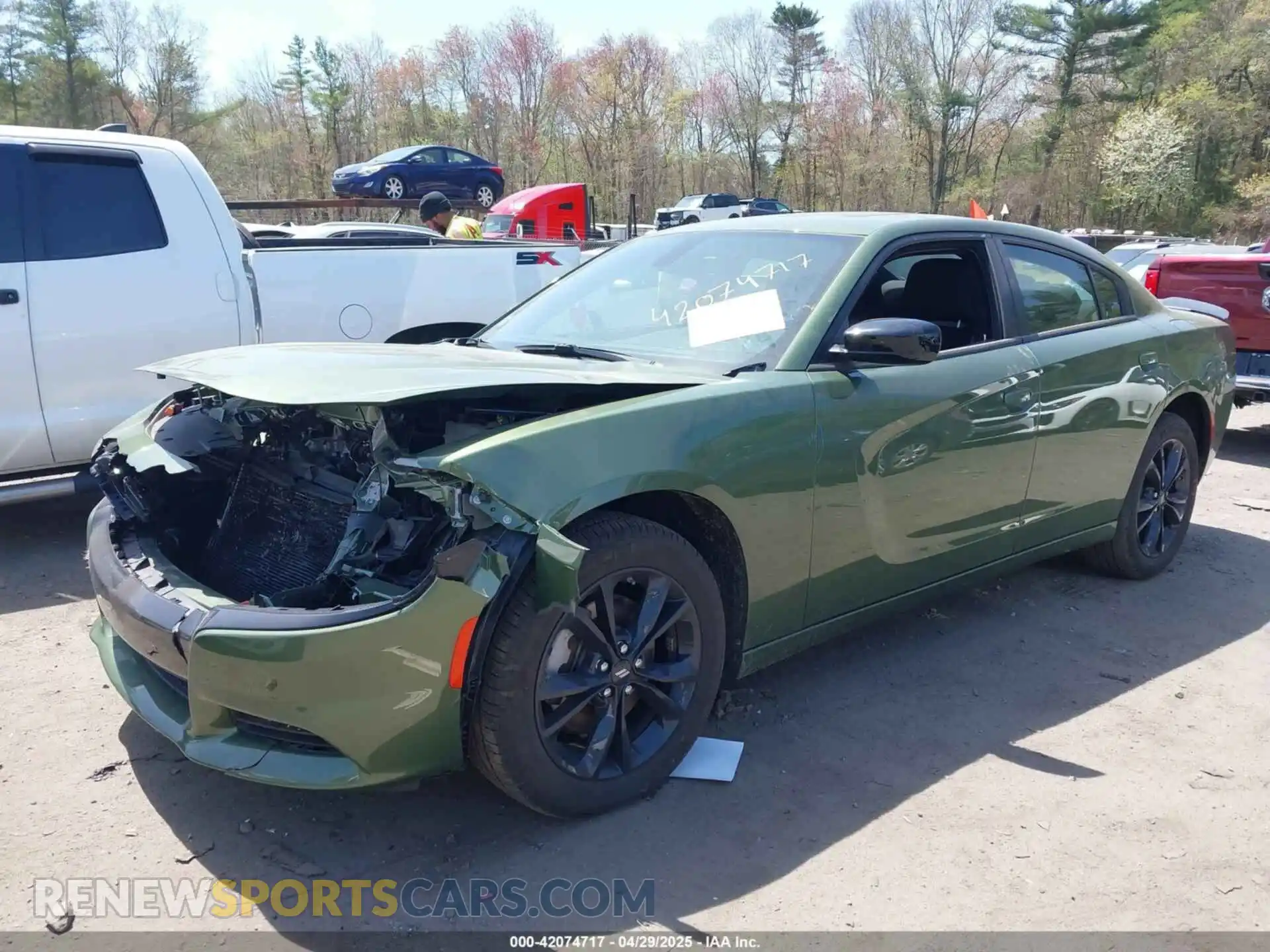 2 Photograph of a damaged car 2C3CDXJGXPH675970 DODGE CHARGER 2023