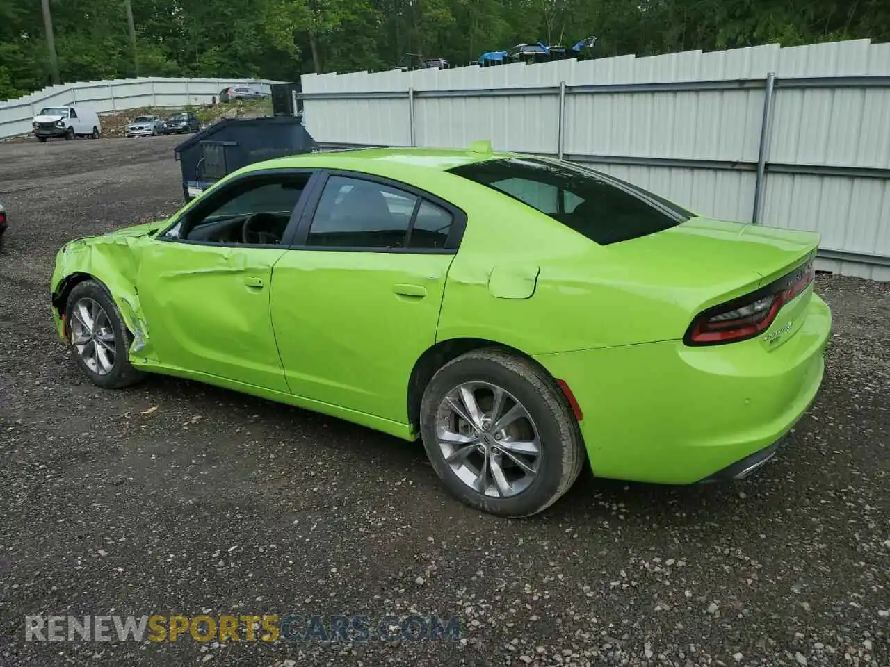 2 Photograph of a damaged car 2C3CDXJGXPH680702 DODGE CHARGER 2023