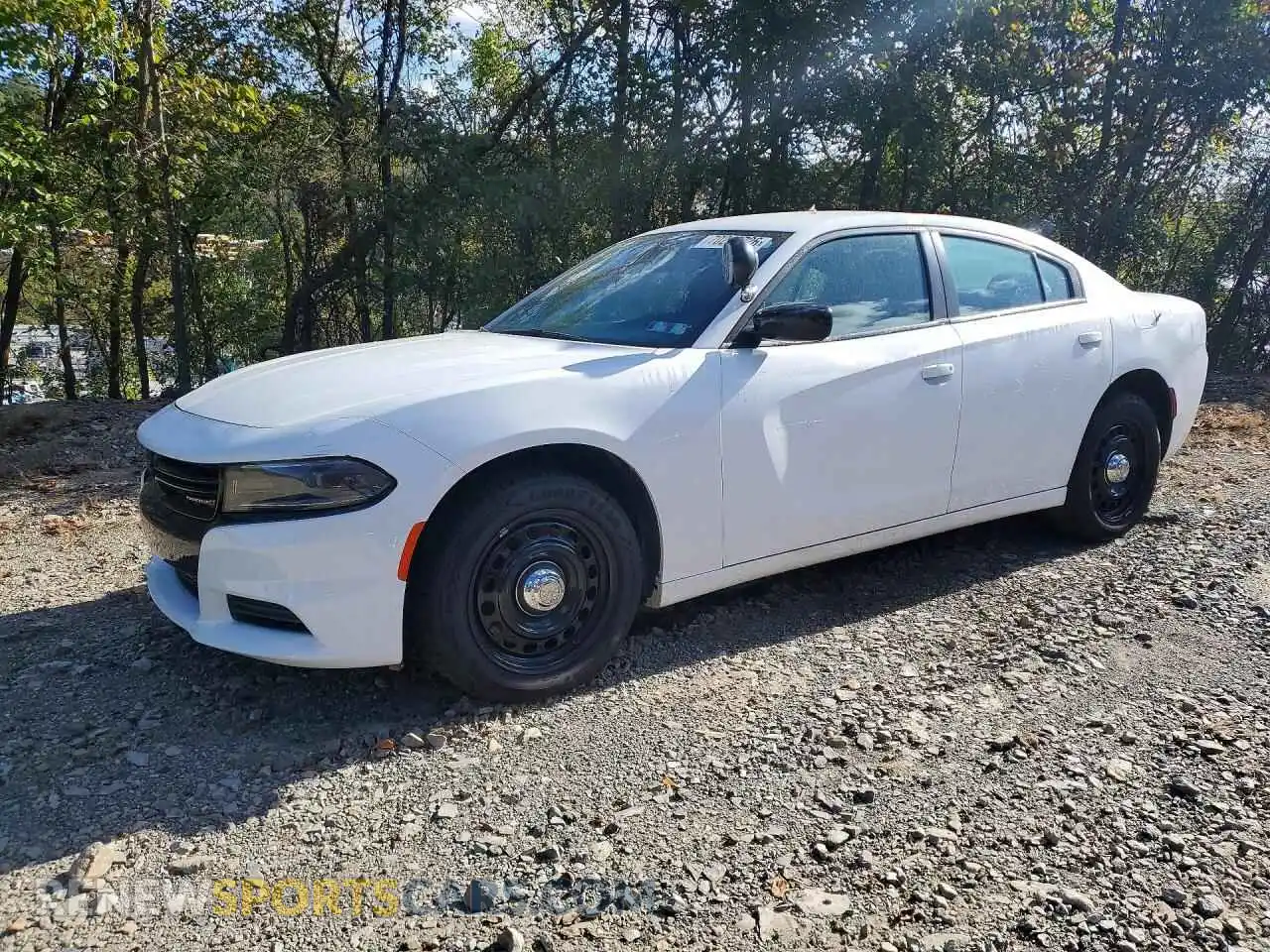 1 Photograph of a damaged car 2C3CDXKG5PH584944 DODGE CHARGER 2023