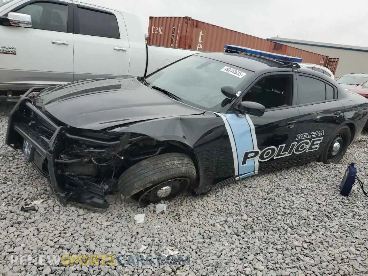 1 Photograph of a damaged car 2C3CDXKG8PH524060 DODGE CHARGER 2023