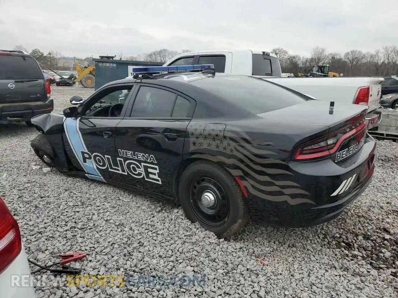 2 Photograph of a damaged car 2C3CDXKG8PH524060 DODGE CHARGER 2023