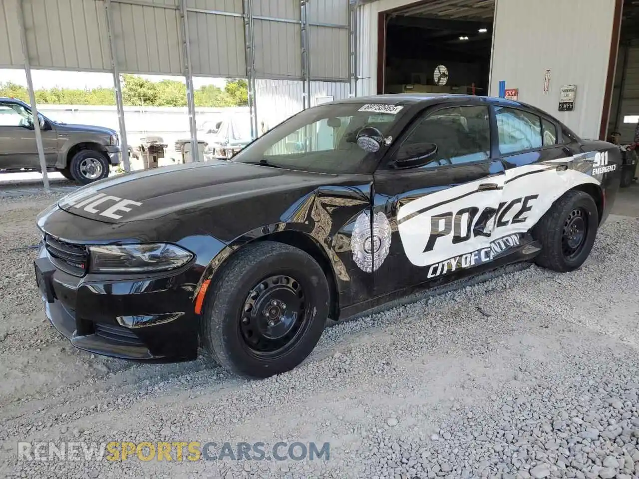 1 Photograph of a damaged car 2C3CDXKG8PH644151 DODGE CHARGER 2023
