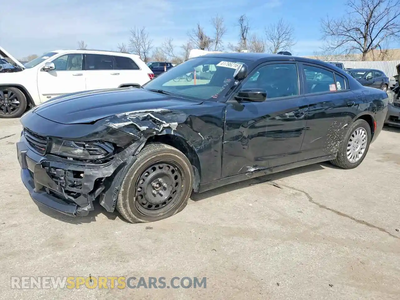 1 Photograph of a damaged car 2C3CDXKG8PH676307 DODGE CHARGER 2023