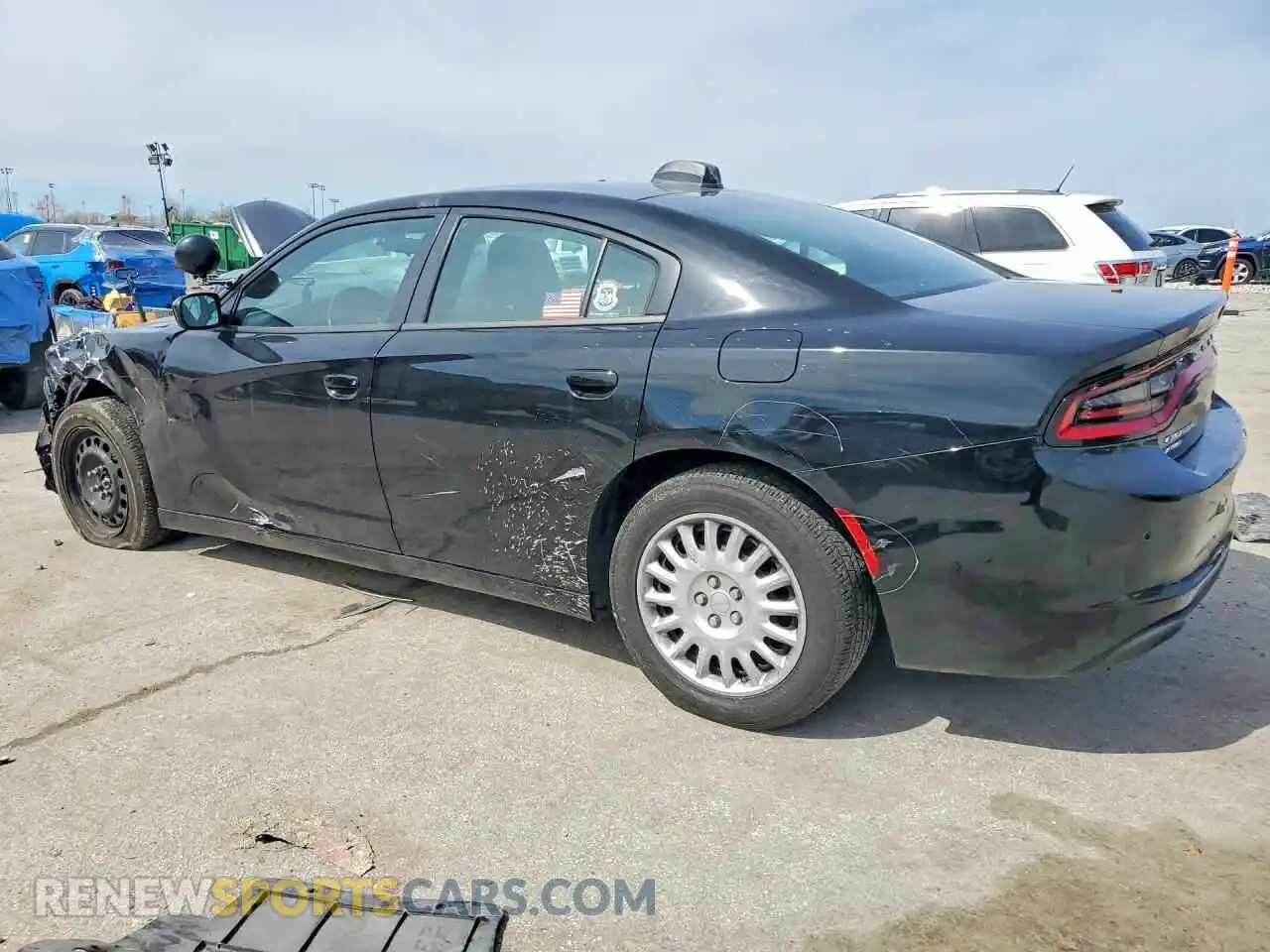 2 Photograph of a damaged car 2C3CDXKG8PH676307 DODGE CHARGER 2023