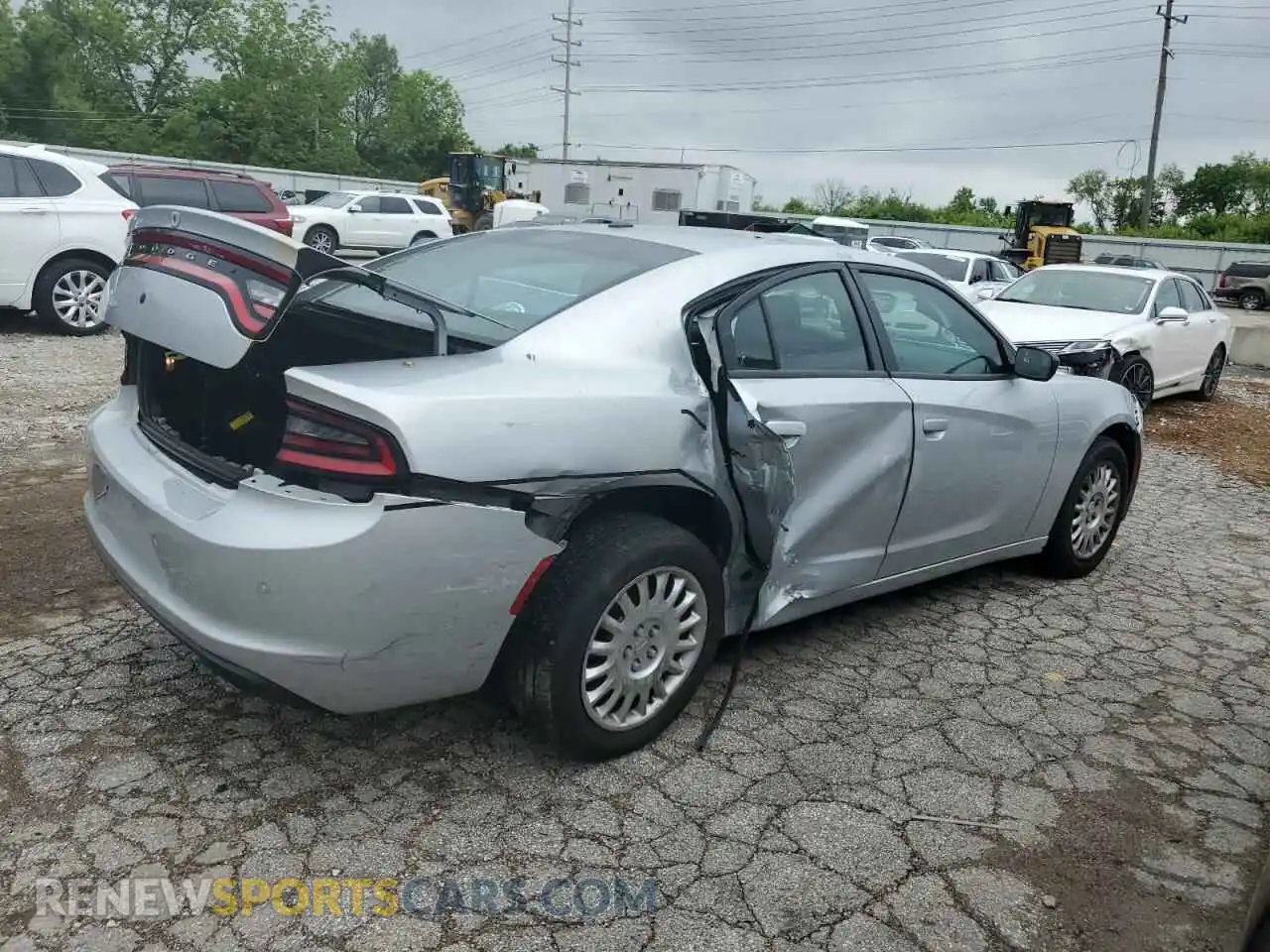 3 Photograph of a damaged car 2C3CDXKGXPH616576 DODGE CHARGER 2023