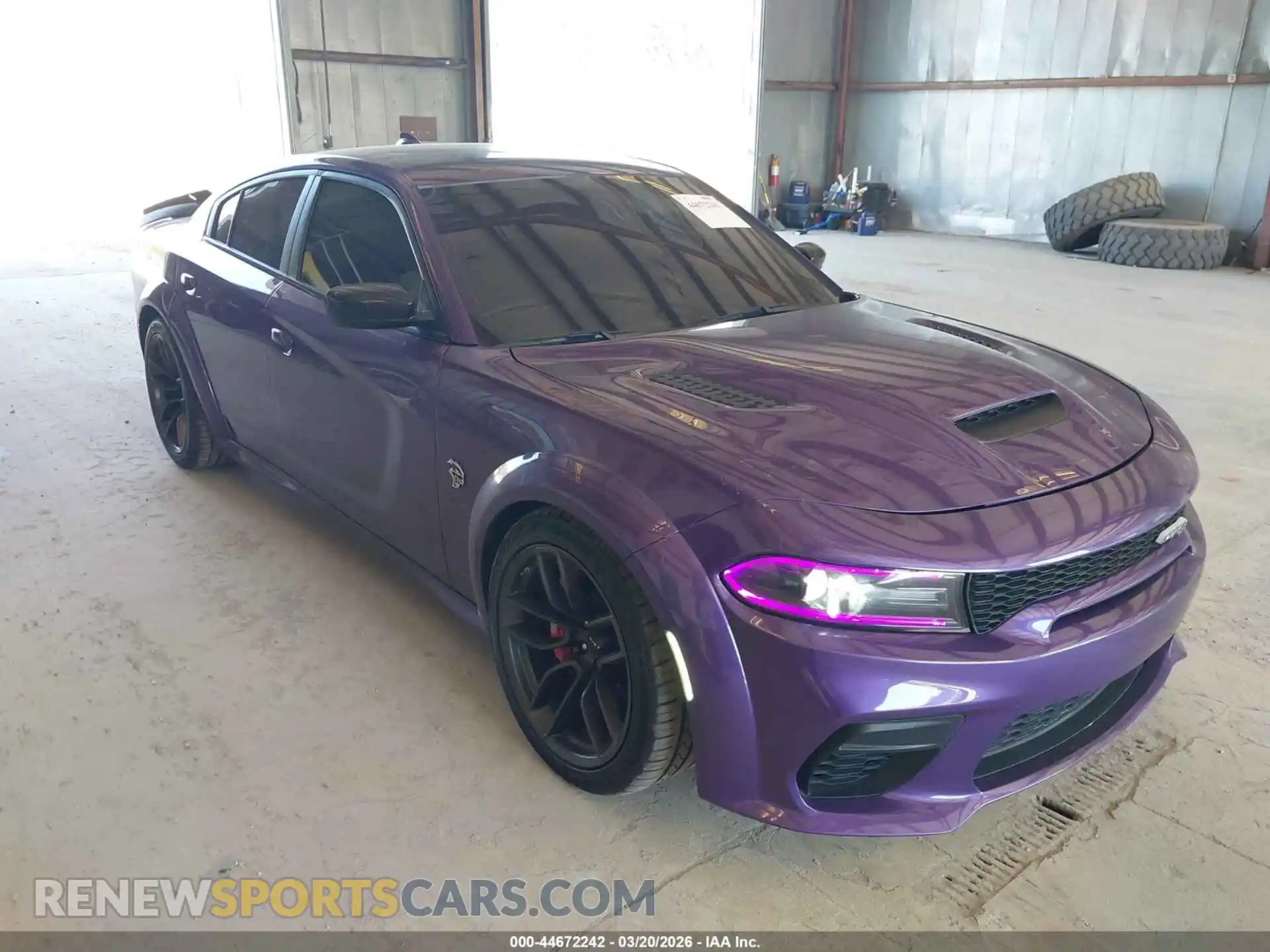 1 Photograph of a damaged car 2C3CDXL90PH566965 DODGE CHARGER 2023