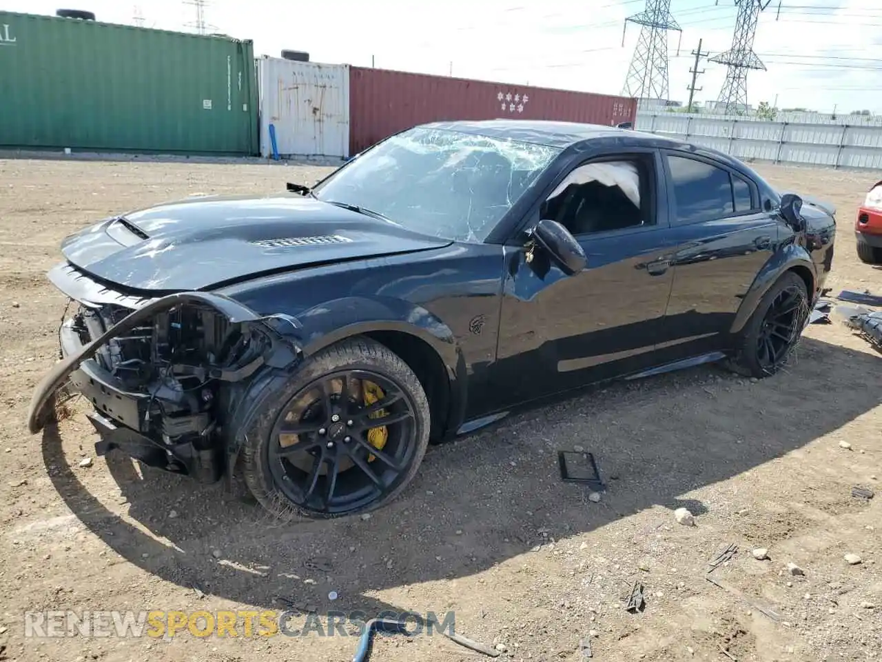 1 Photograph of a damaged car 2C3CDXL92PH520716 DODGE CHARGER 2023