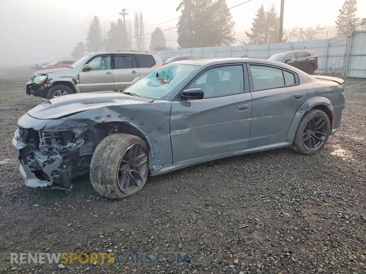 1 Photograph of a damaged car 2C3CDXL94PH681424 DODGE CHARGER 2023