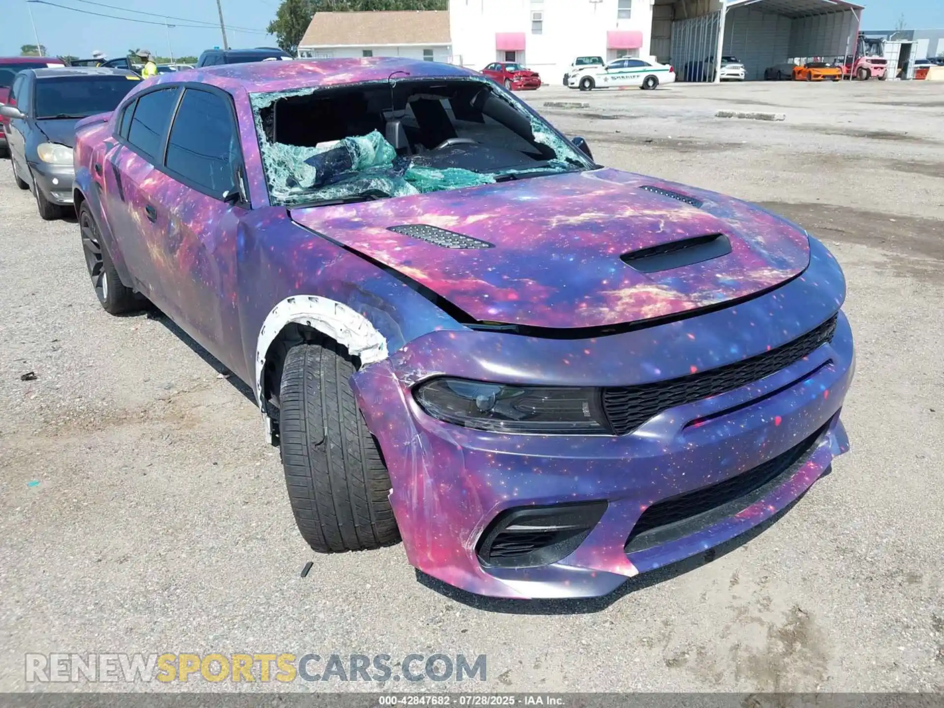 1 Photograph of a damaged car 2C3CDXL96PH520718 DODGE CHARGER 2023