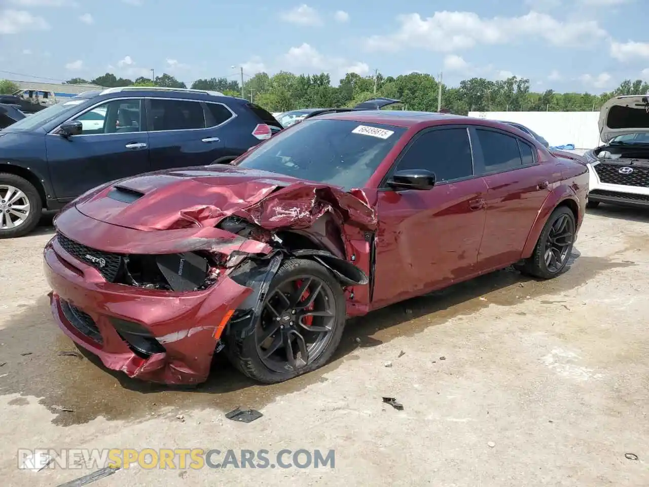 1 Photograph of a damaged car 2C3CDXL97PH500090 DODGE CHARGER 2023