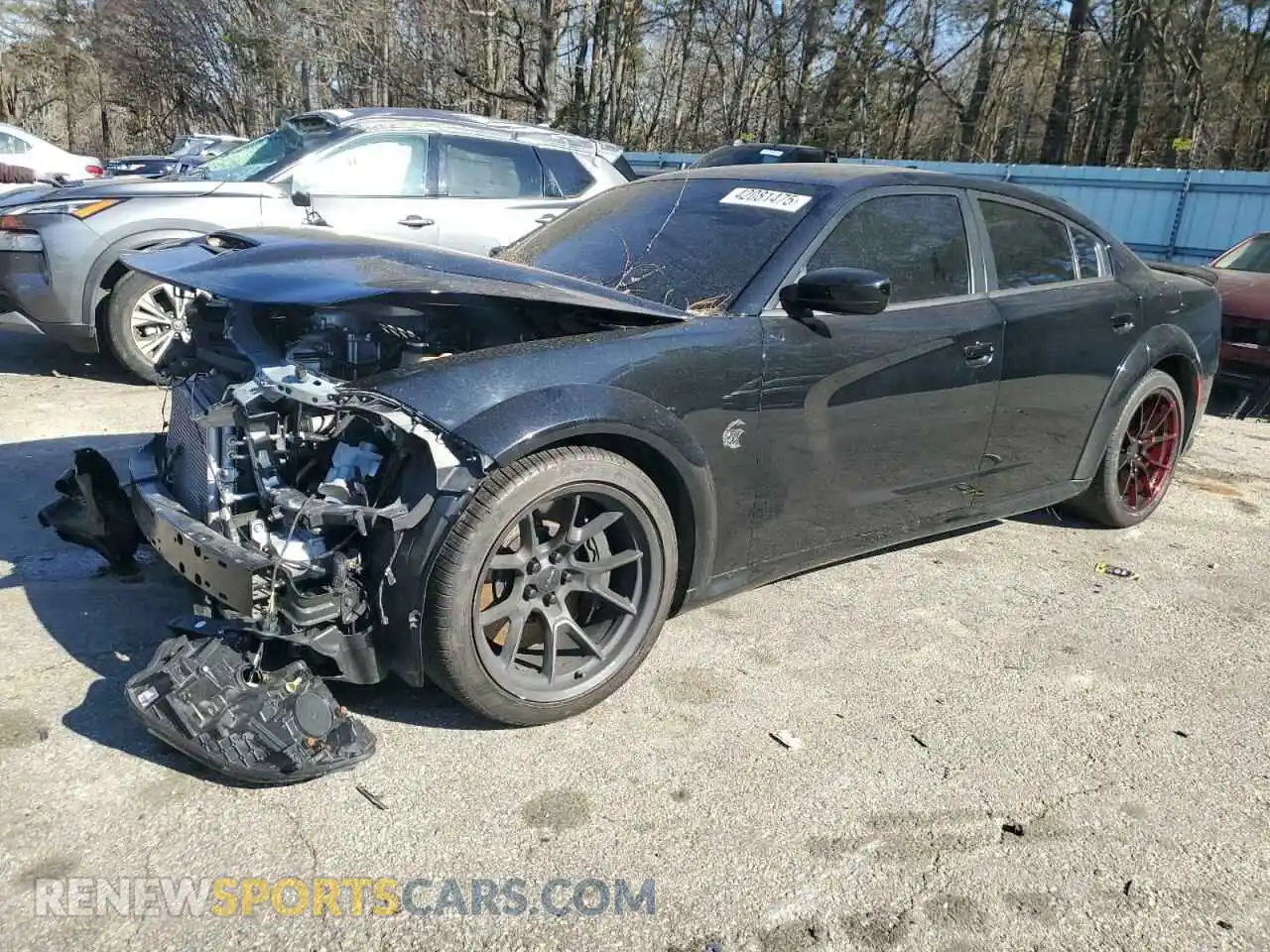 1 Photograph of a damaged car 2C3CDXL97PH514569 DODGE CHARGER 2023