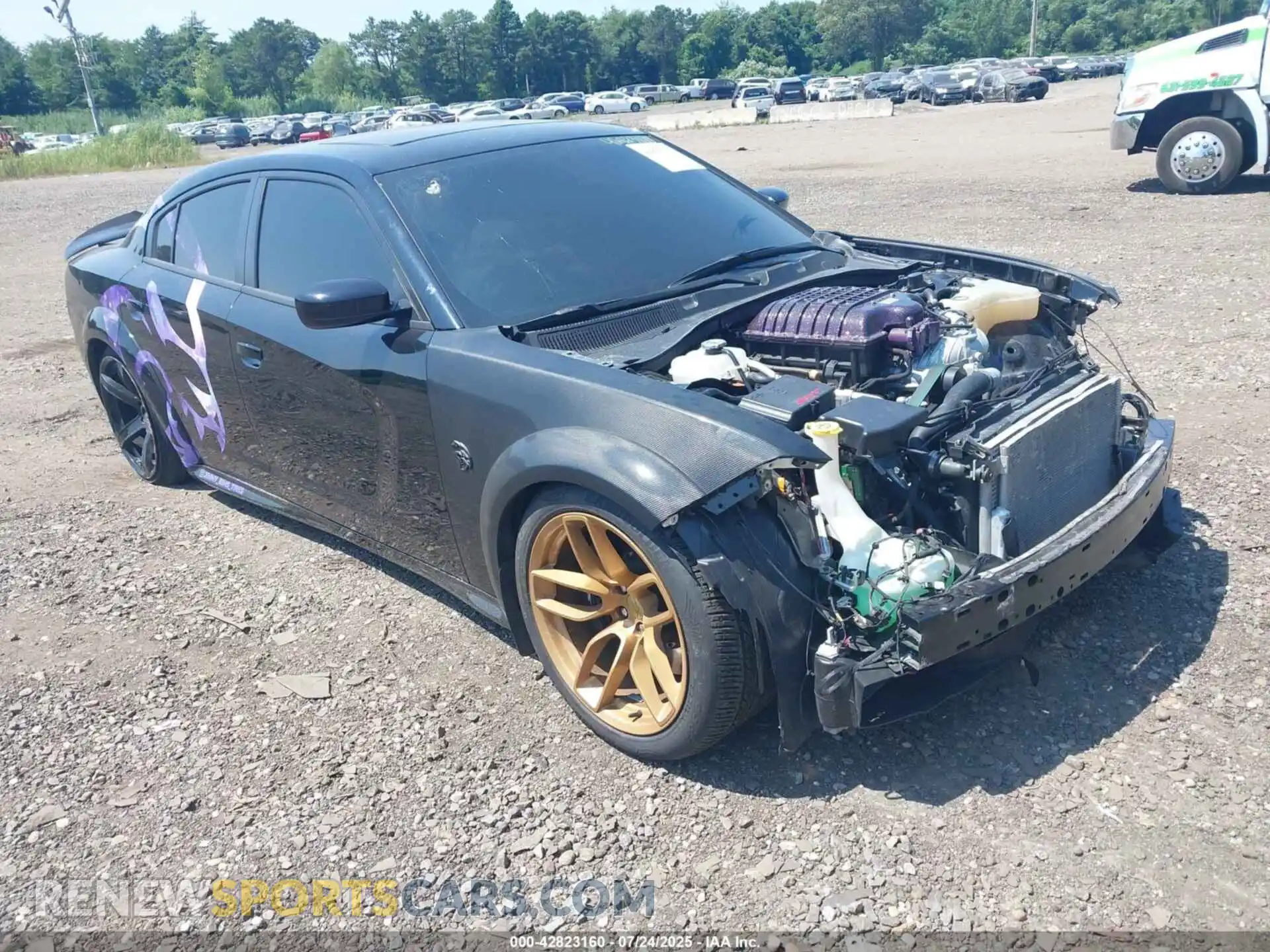 1 Photograph of a damaged car 2C3CDXL97PH566896 DODGE CHARGER 2023