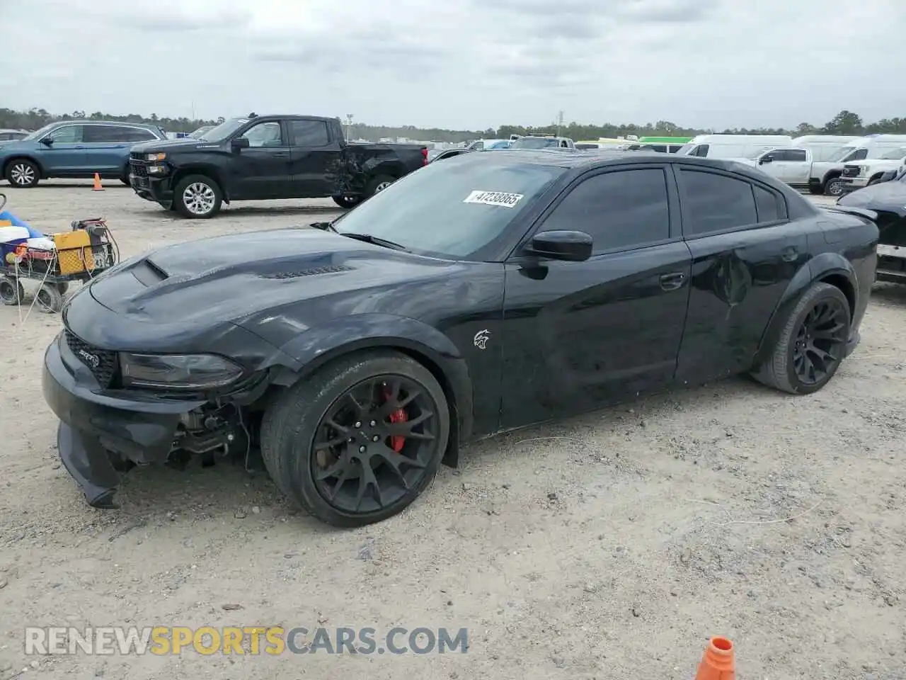 1 Photograph of a damaged car 2C3CDXL98PH553381 DODGE CHARGER 2023